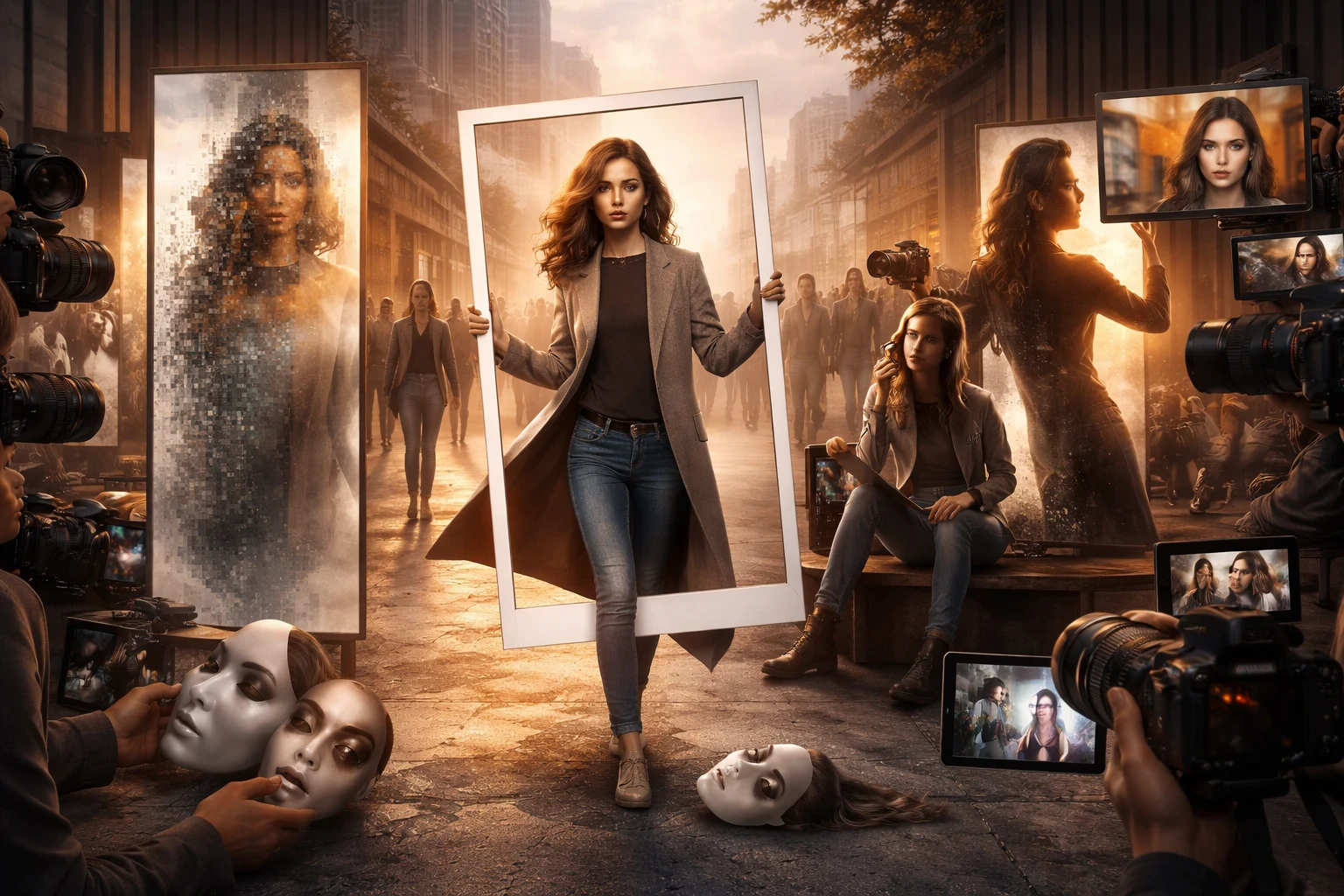 image about بين الأصالة والتمثيل: هل نعيش كما نحن أم كما يجب أن نبدو؟