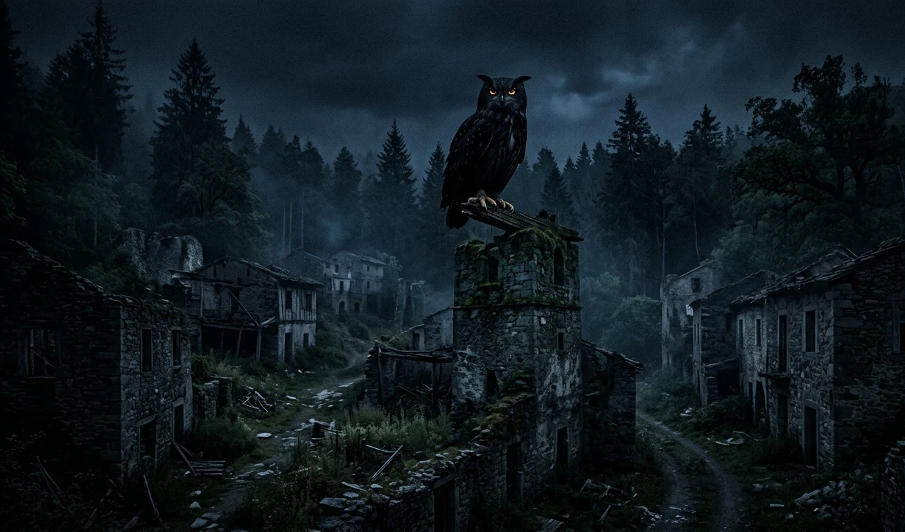 image about 🦉 لعنة البومة السوداء