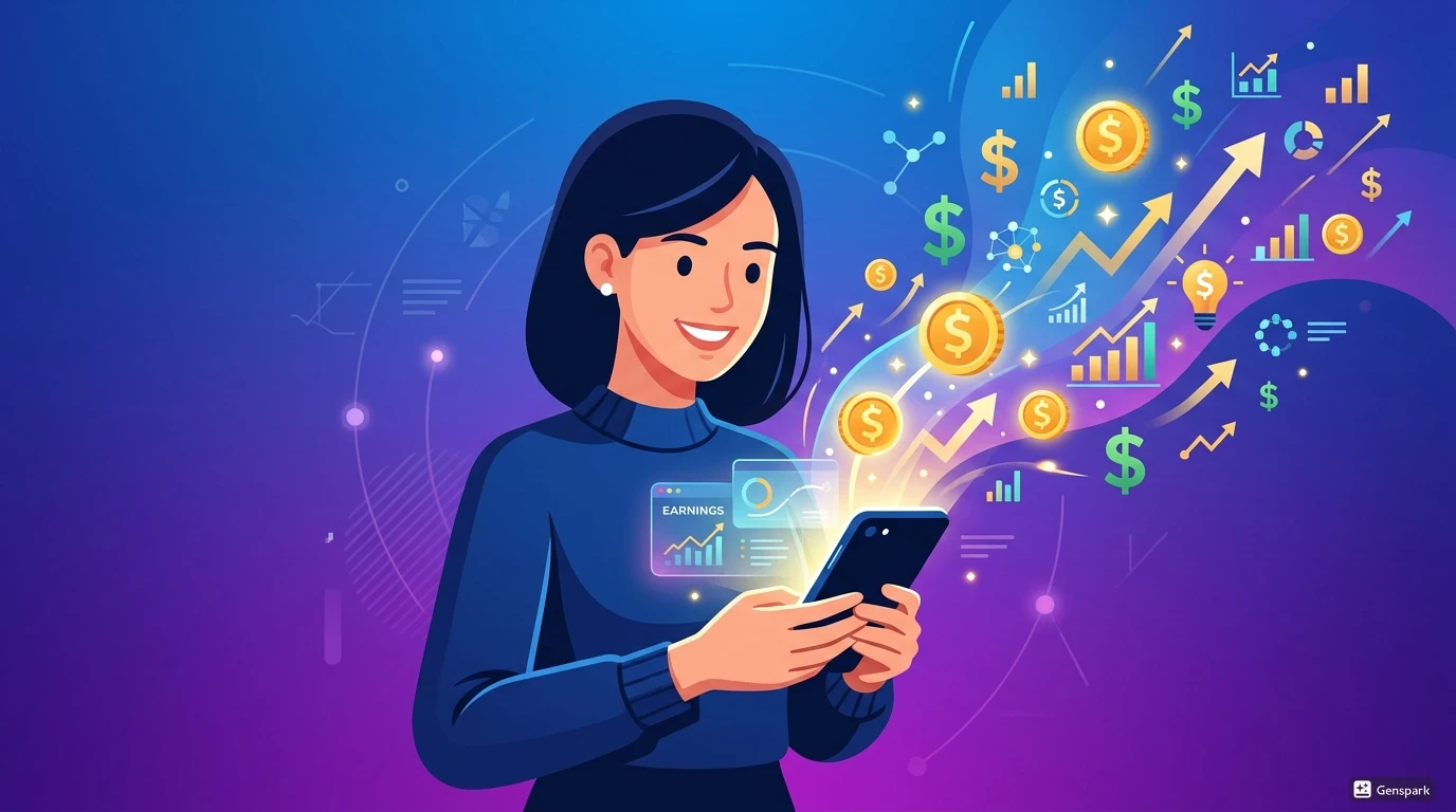 image about مصادر دخل إضافية يمكنك بدؤها من هاتفك فقط في 2026