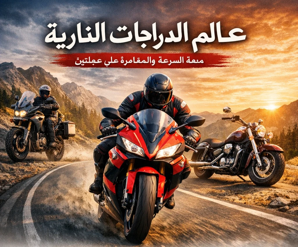 image about 🚀 عالم الدراجات النارية: حرية الطريق وسحر السرعة