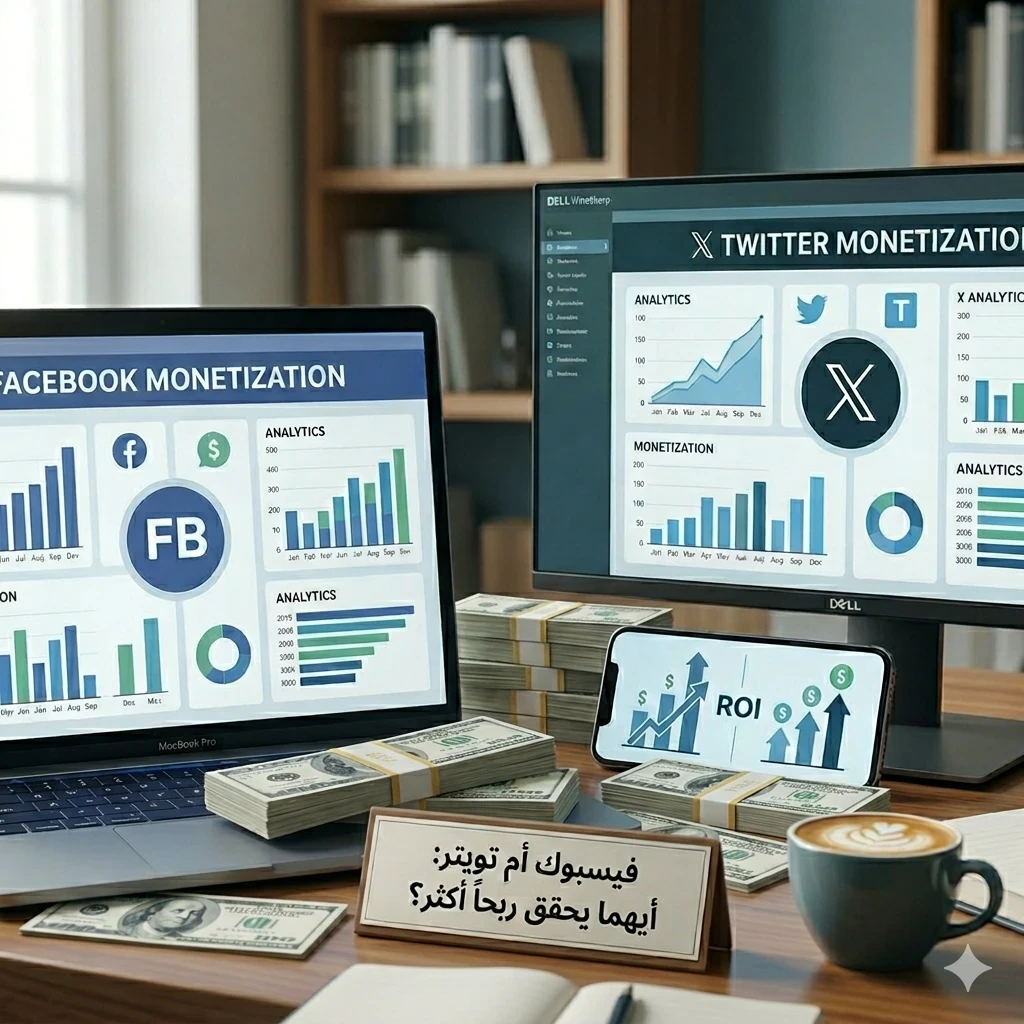 image about من يعطي ربح أكثر فيسبوك ولا تويتر؟