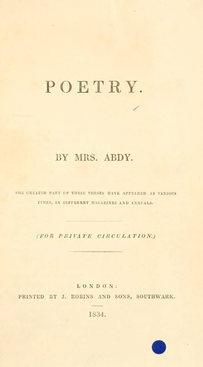 image about ماريا أبدي: صوت الشعر الديني والسخرية الخفيفة في العصر الفيكتوري