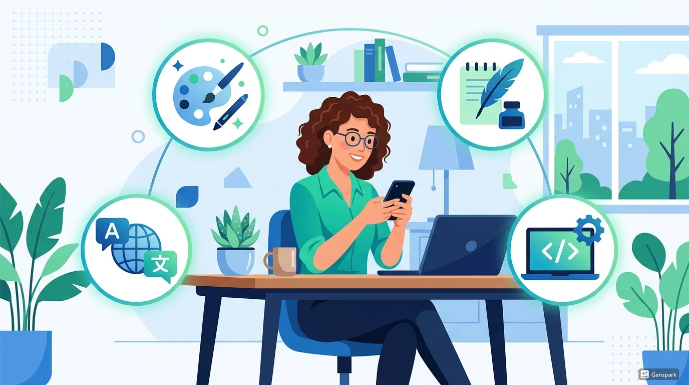 image about مصادر دخل إضافية يمكنك بدؤها من هاتفك فقط في 2026