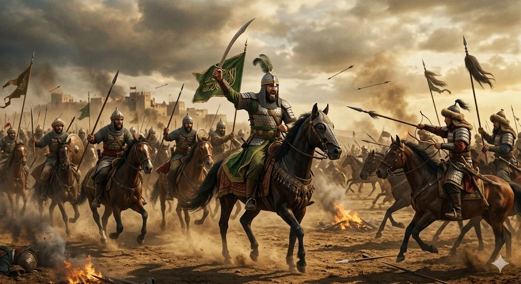 image about اليوم الذي انكسر فيه أسطورة المغول