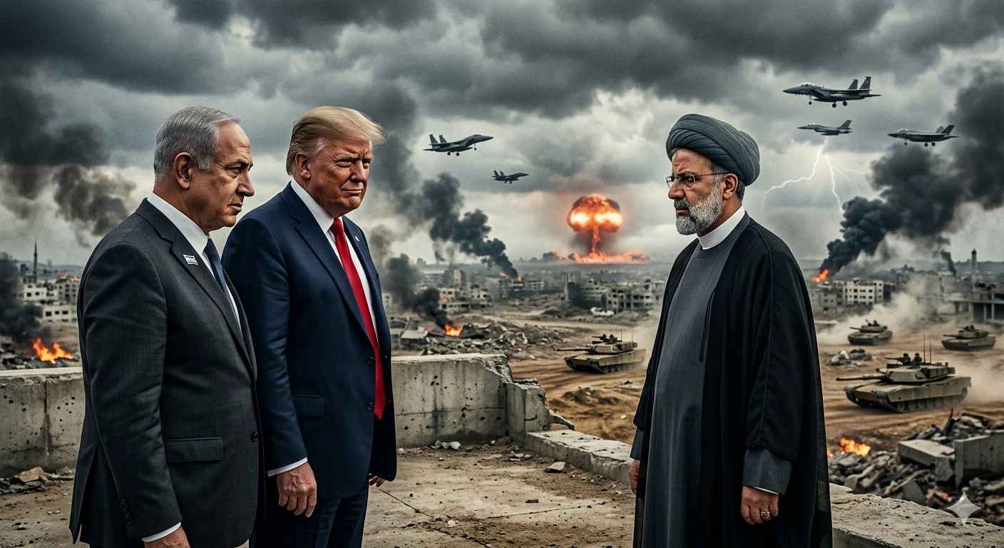 image about حافة الهاوية: هل يقترب العالم من مواجهة كبرى بين إيران وإسرائيل وأمريكا؟ 🌍🔥