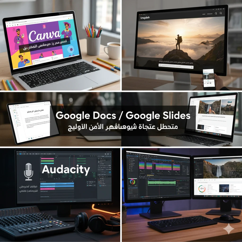 image about 5 تطبيقات مجانية لصناعة محتوى احترافي على اليوتيوب