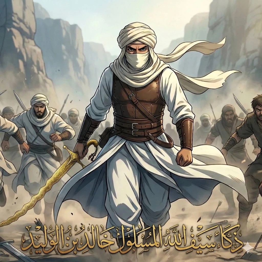 image about ​خالد بن الوليد: دروس في القيادة والإخلاص من قلب الصحراء