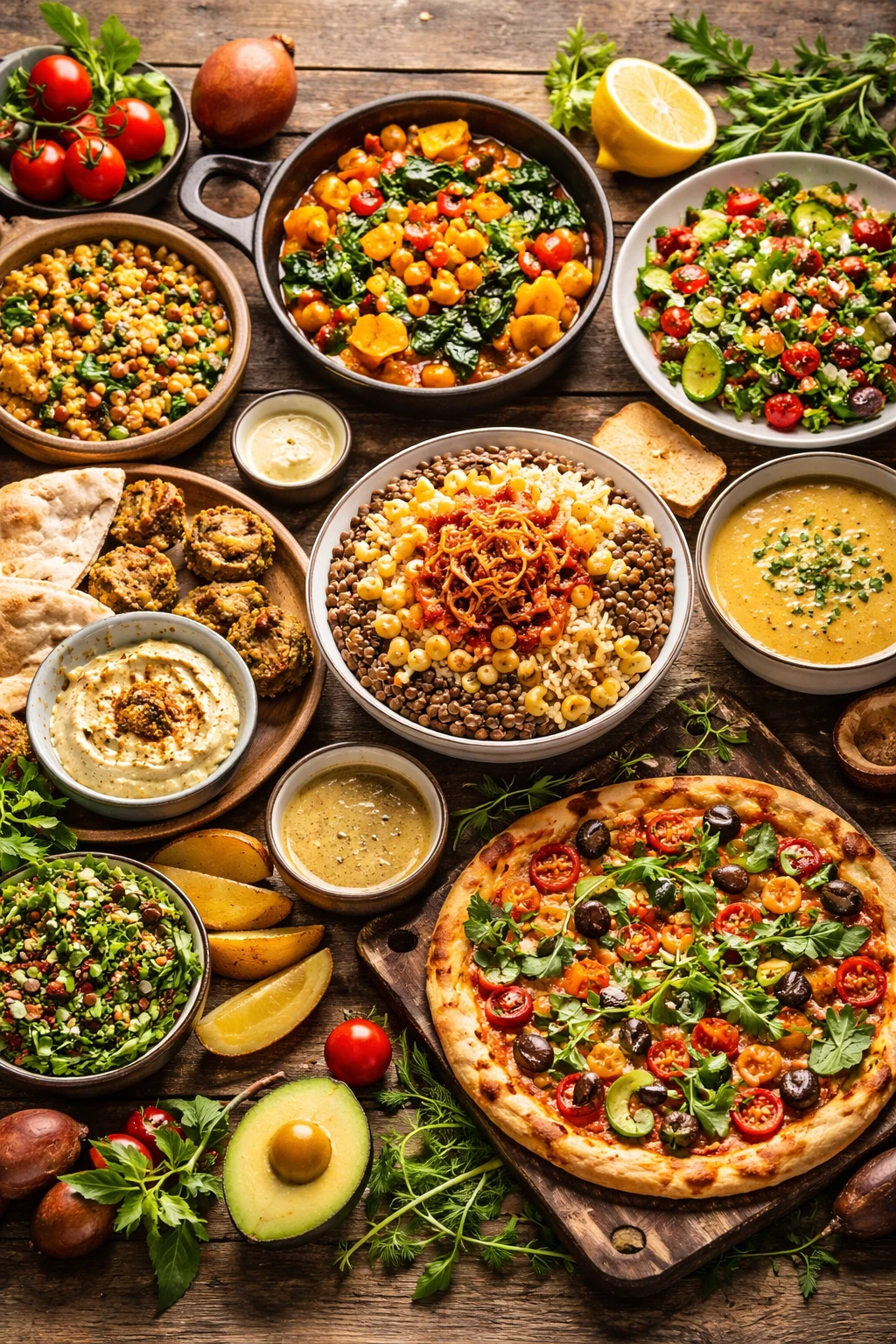 image about أكلات بدون لحمة: دليل شامل لوصفات صحية واقتصادية