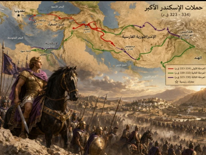 image about الإسكندر الأكبر: القائد الذي غيّر خريطة العالم القديم