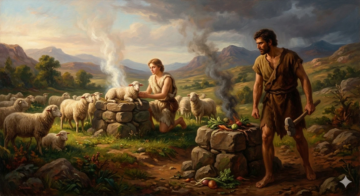 image about قصة قابيل وهابيل… أول جريمة في تاريخ البشرية 💔