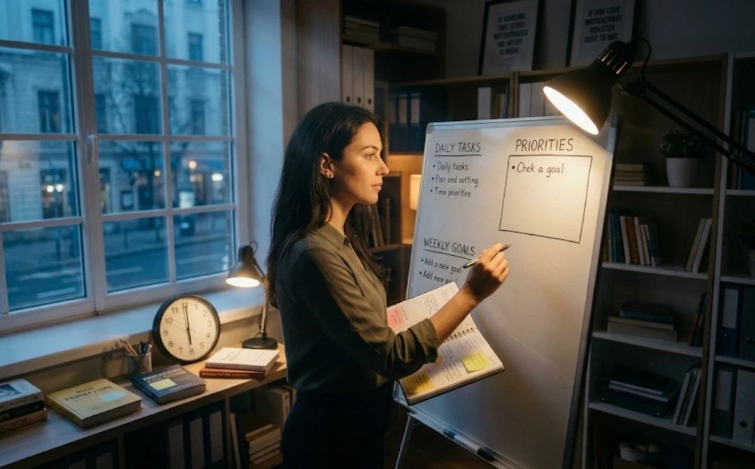 image about خطوات عملية لتنظيم وقتك وتحقيق أقصى إنتاجية.