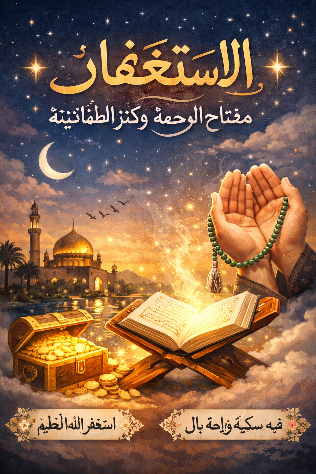 image about ✨ الاستغفار: مفتاح الرحمة وكنز الطمأنينة ✨