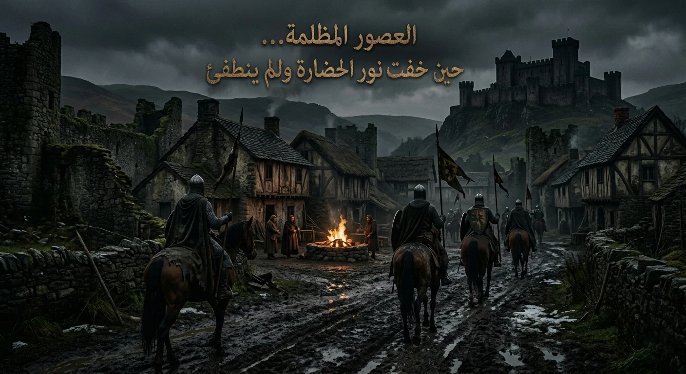 image about العصور المظلمة… حين خفت نور الحضارة ولم ينطفئ