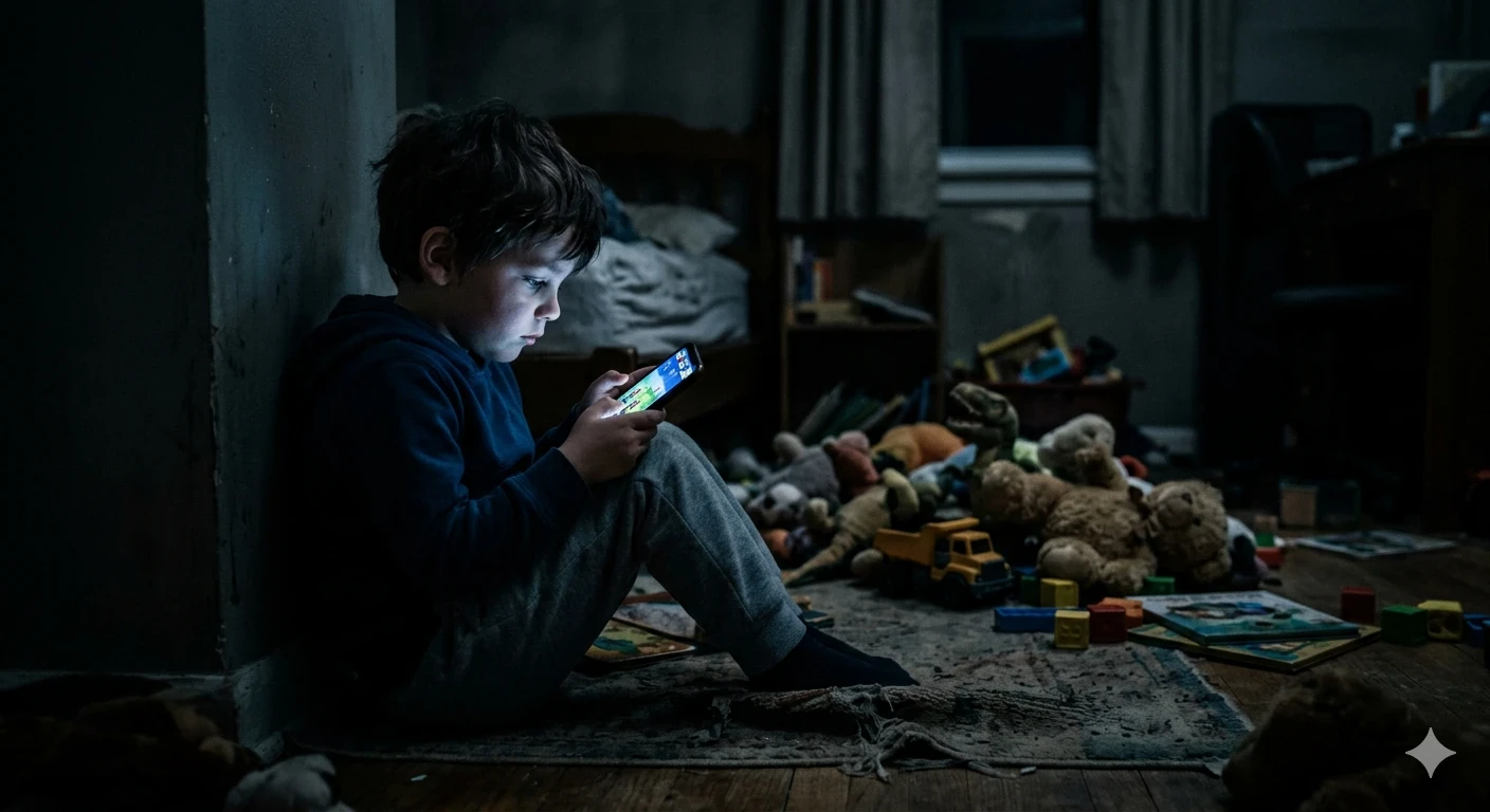 image about كيف يؤثر استخدام الهاتف على نمو الطفل