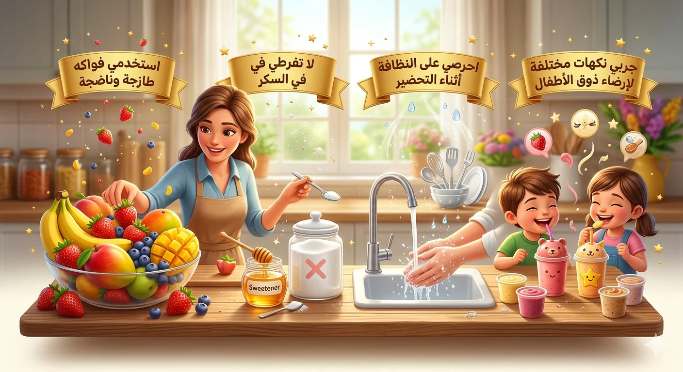 image about سر السعادة في كوب: طريقة عمل آيس كريم منزلي طبيعي وآمن للأطفال