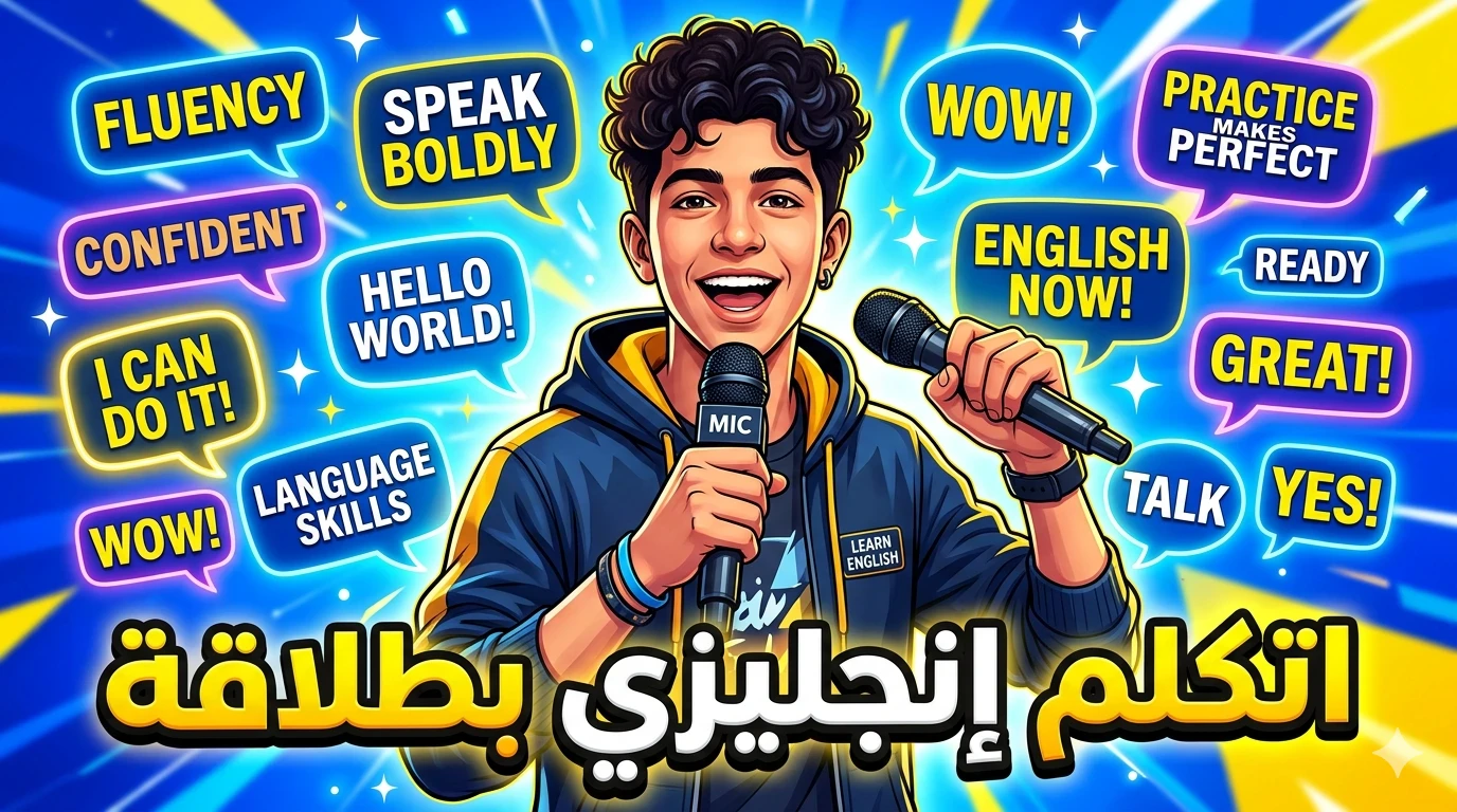 image about كيف تتحدث اللغة الإنجليزية بطلاقة وتبني ثقة قوية في نفسك