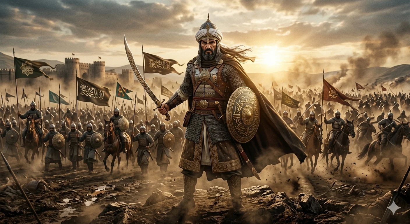 image about خالد بن الوليد في غزوة مؤتة: عبقرية القيادة حين يتغير ميزان المعركة