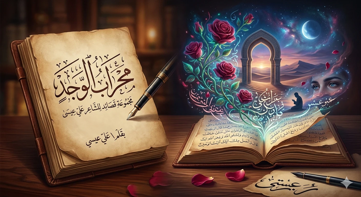 image about 📖 ديـوان: مِـحْرَابُ الـوَجْد