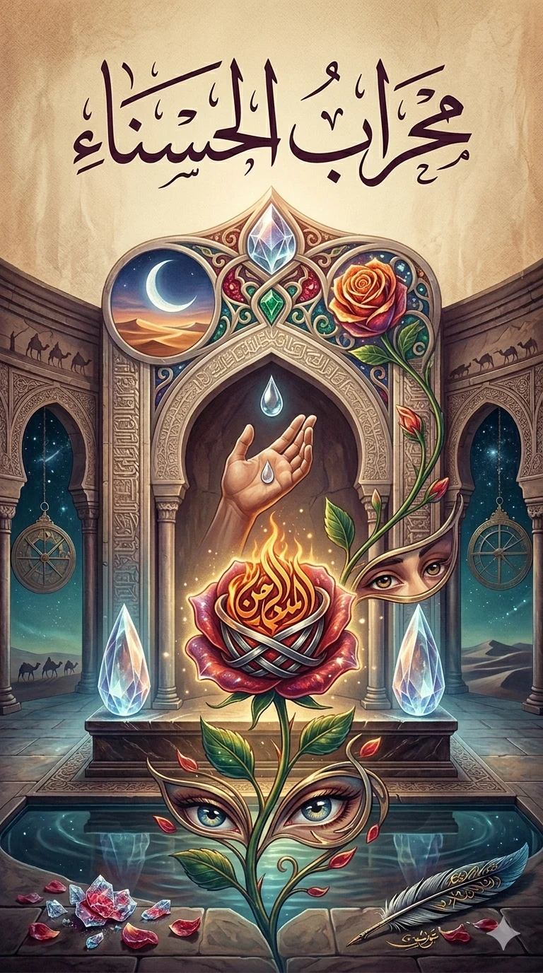 image about 📖 ديـوان: مِـحْرَابُ الـوَجْد