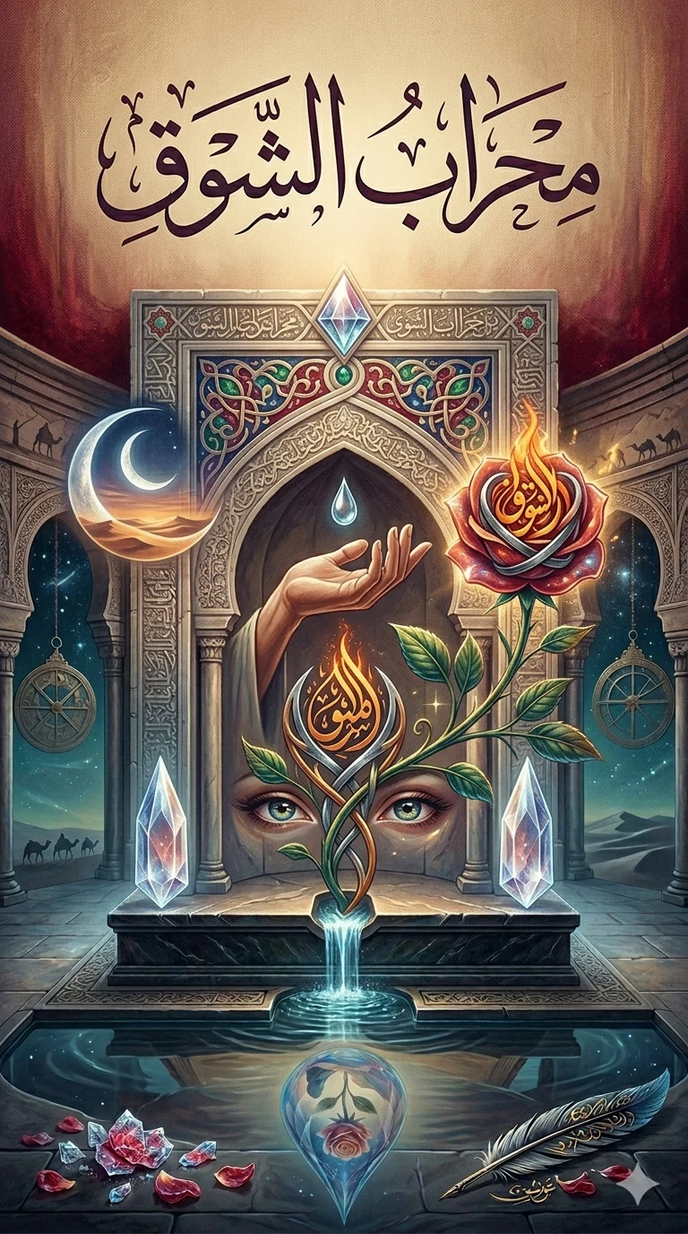 image about 📖 ديـوان: مِـحْرَابُ الـوَجْد