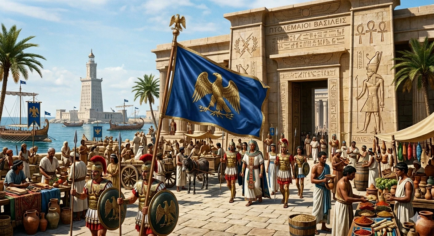 image about مصر في عهد البطالمة: حضارة مزدهرة بين الأصالة والتأثير اليوناني