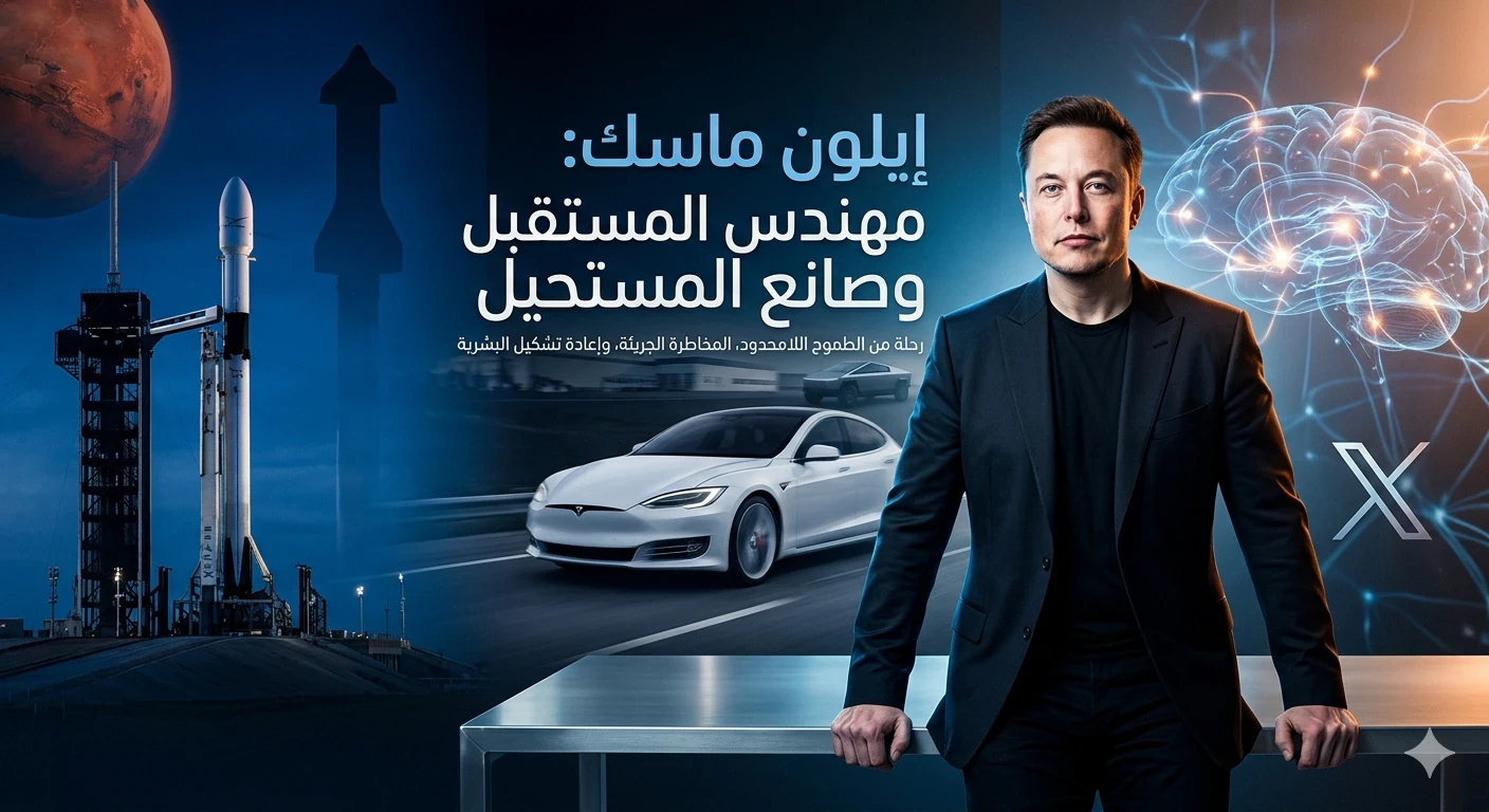 image about إيلون ماسك: مهندس المستقبل وصانع المستحيل