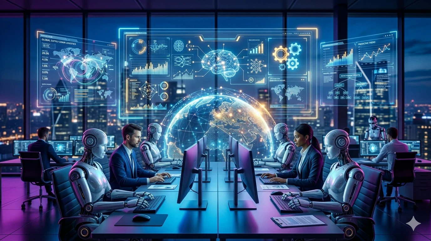 image about العصر الذهبي للكفاءة: كيف تٌعيد أتمتة الأعمال والذكاء الاصطناعي صياغة مستقبل الشركات؟