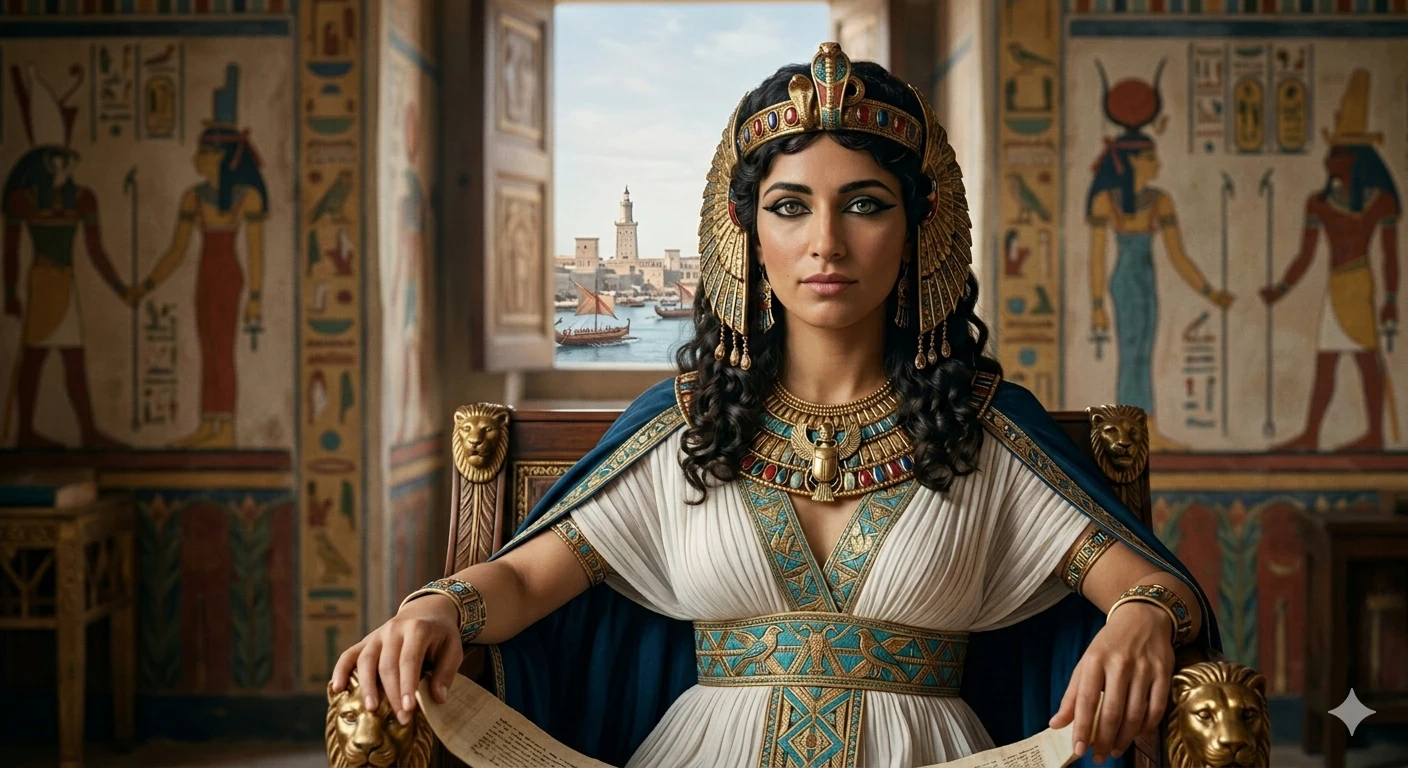 image about ملكة على عرش النيل: قصة كليوباترا