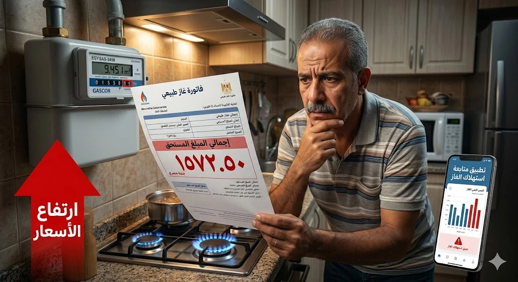 image about ارتفاع فاتورة الغاز؟ اعرف السبب!