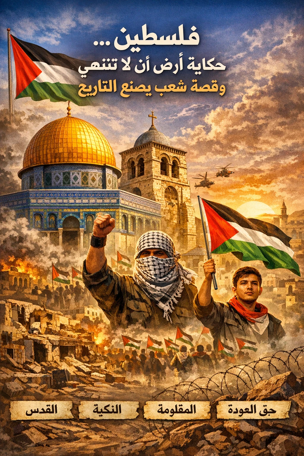 image about فلسطين..... حكاية ارض لا تنتهي وقصة شعب يصنع التاريخ 