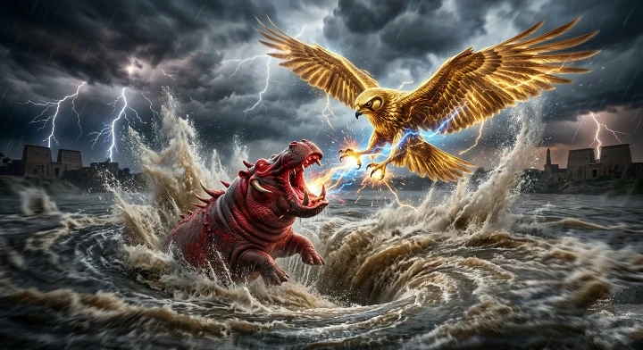 image about عين حورس – صراع الجبابرة والعدالة الإلهية