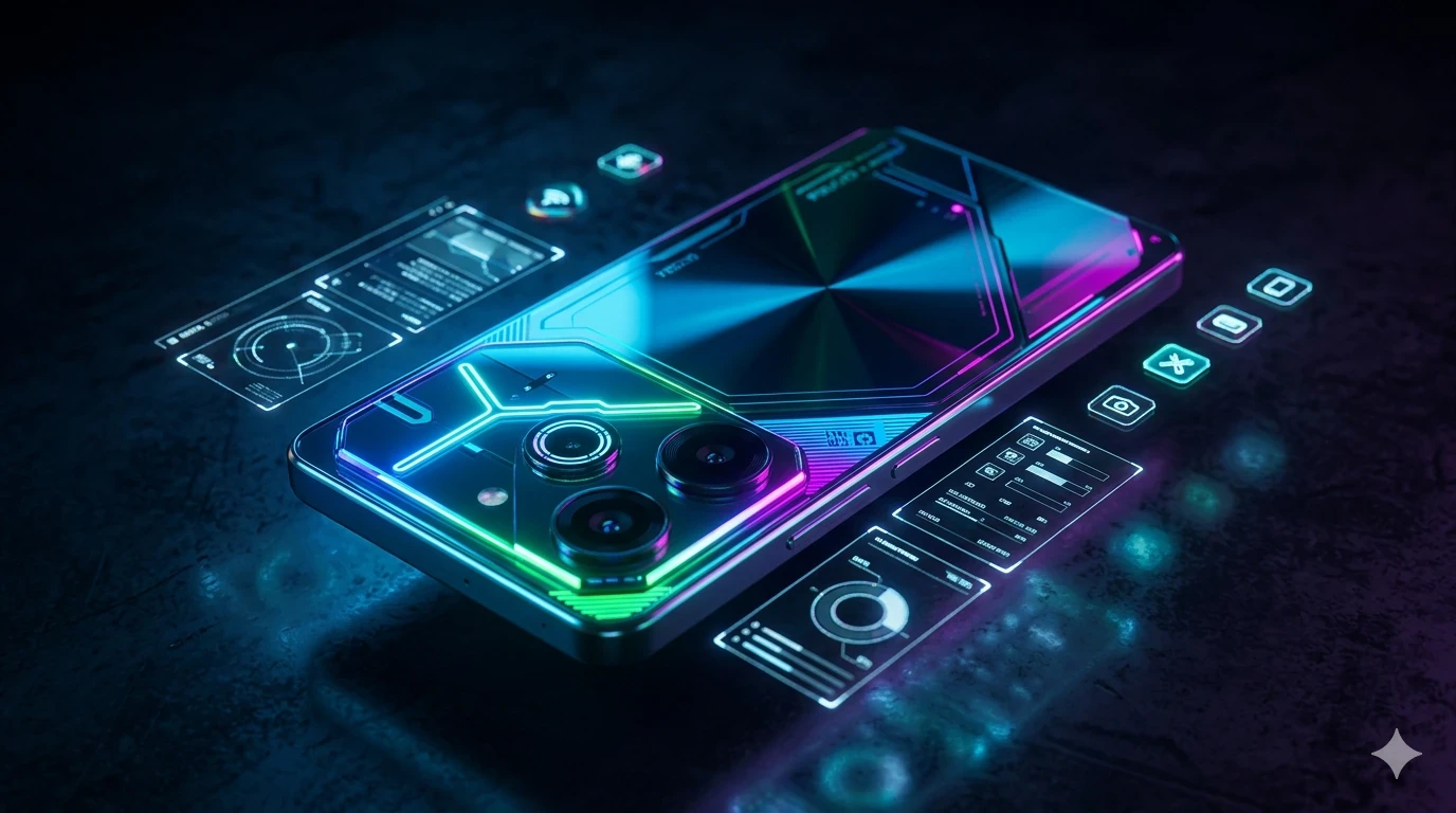 image about 📱 مراجعة عملاقة لهاتف Tecno Pova 6 Pro – تحليل شامل بالتفصيل الممل