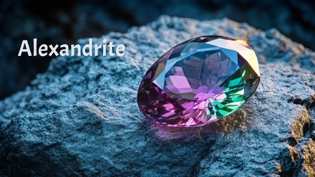image about حجر ألكسندرايت (Alexandrite)