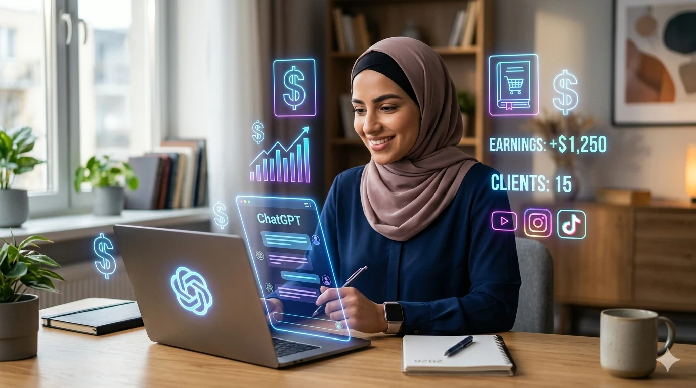 image about إزاي تكسب فلوس من ChatGPT في 2026