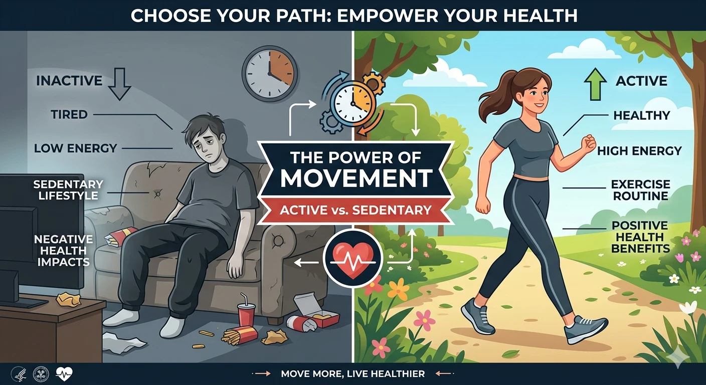 image about خطر الجلوس في المنزل كثيرًا: كيف يؤثر الخمول على صحتك؟