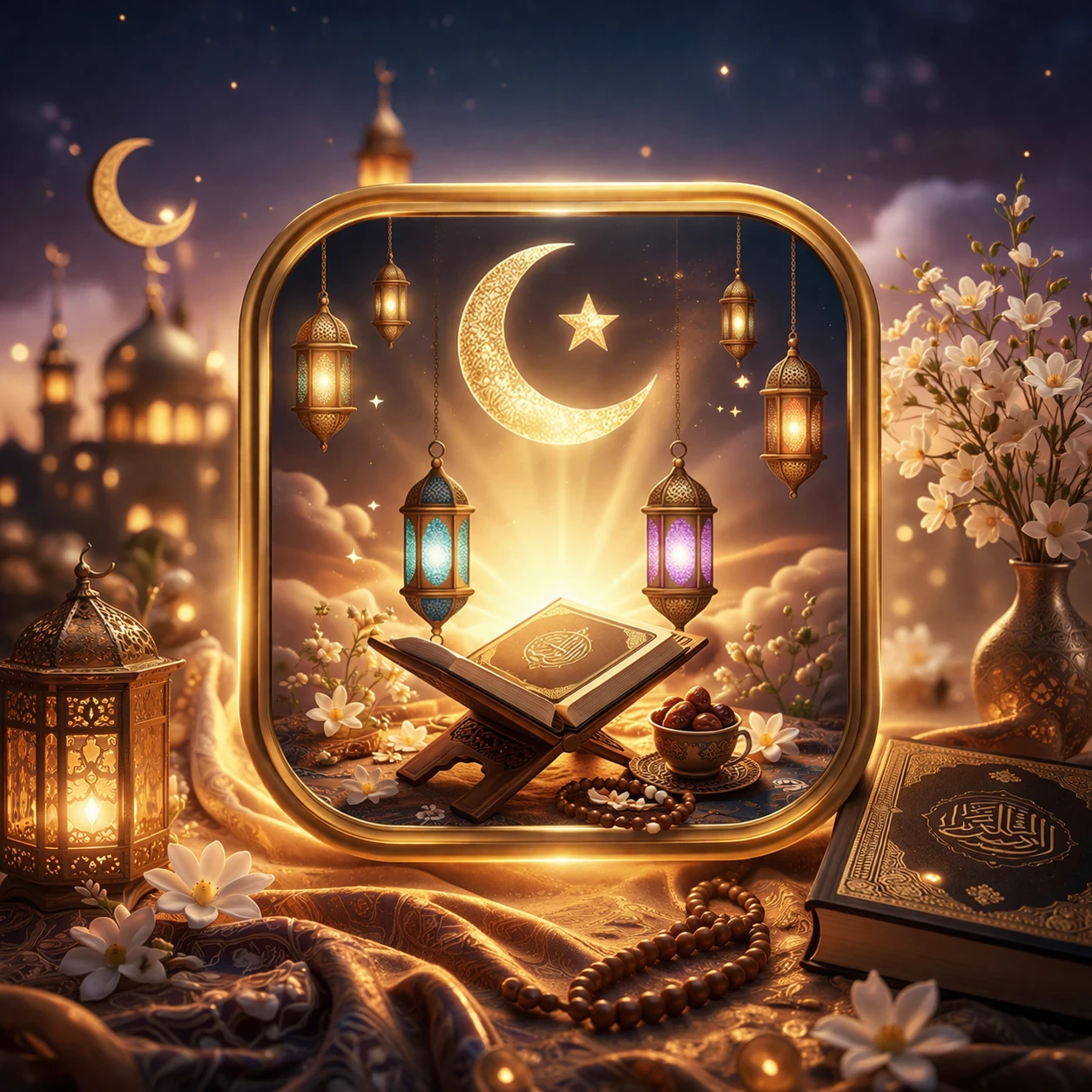 image about 🔥 اكتشف أفضل تطبيق أدعية رمضان 2026 بدون نت – رفيقك اليومي للعبادة بسهولة!