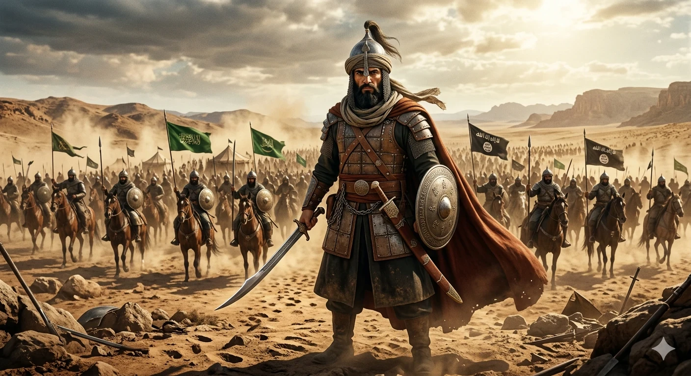 image about قصة إسلام خالد بن الوليد: من سيفٍ على الإسلام إلى سيفٍ للإسلام