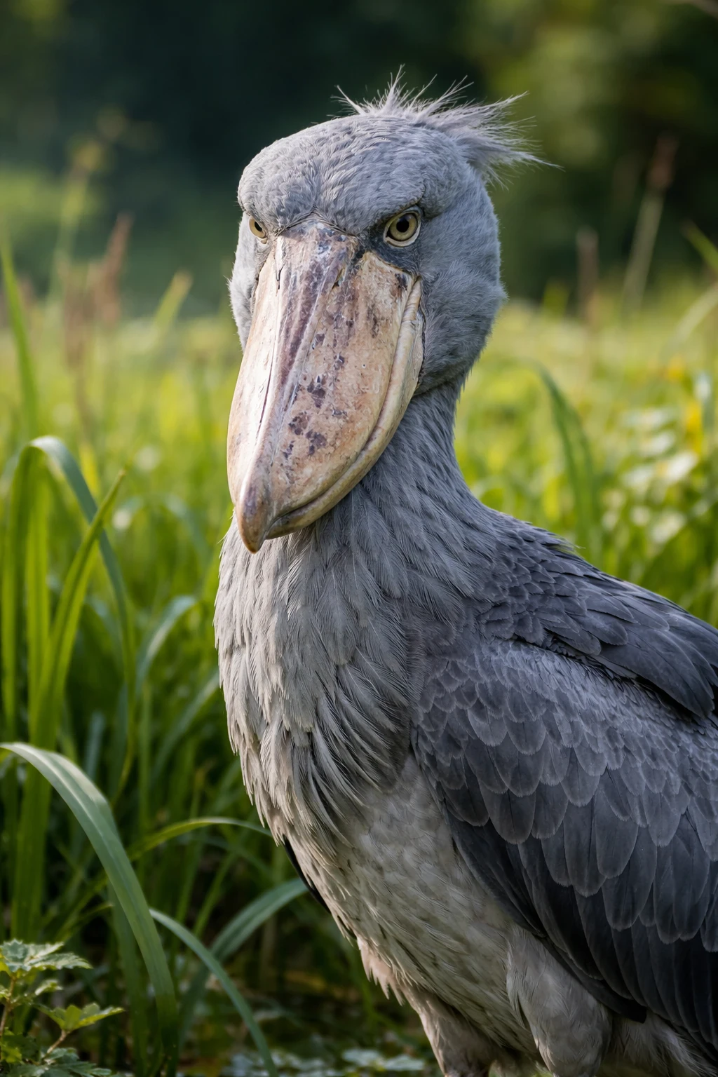 image about 🐦 طائر الحذاء: مخلوق مرعب بوجه ديناصور يحدق فيك بلا حركة!