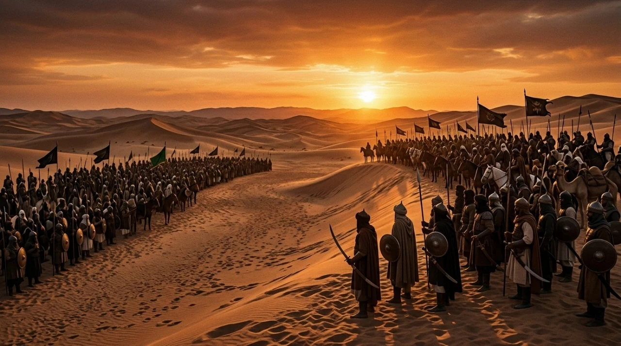 image about غزوة بدر الكبرى: أسرار المعركة الفاصلة التي غيّرت مجرى التاريخ الإسلامي بأقل من 400 مقاتل!