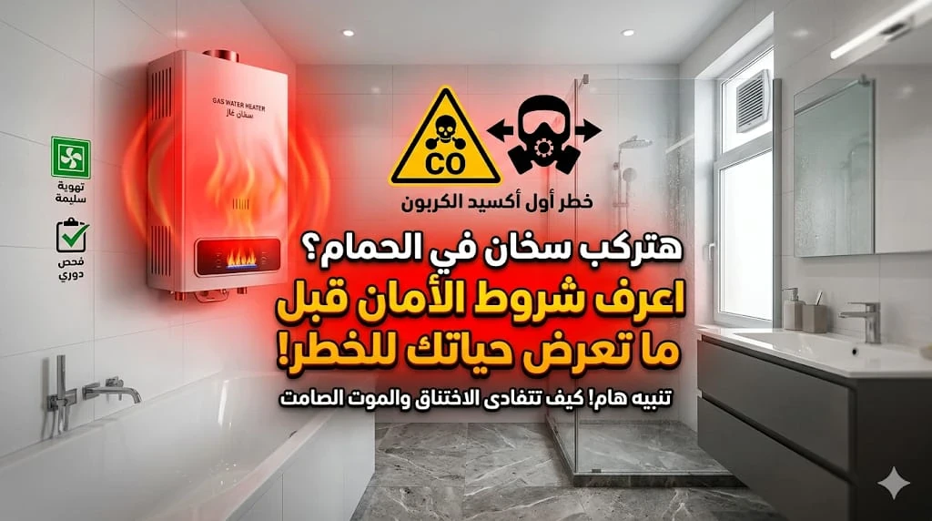 image about “هتركب سخان في الحمام؟ اعرف شروط الأمان قبل ما تعرض حياتك للخطر!”