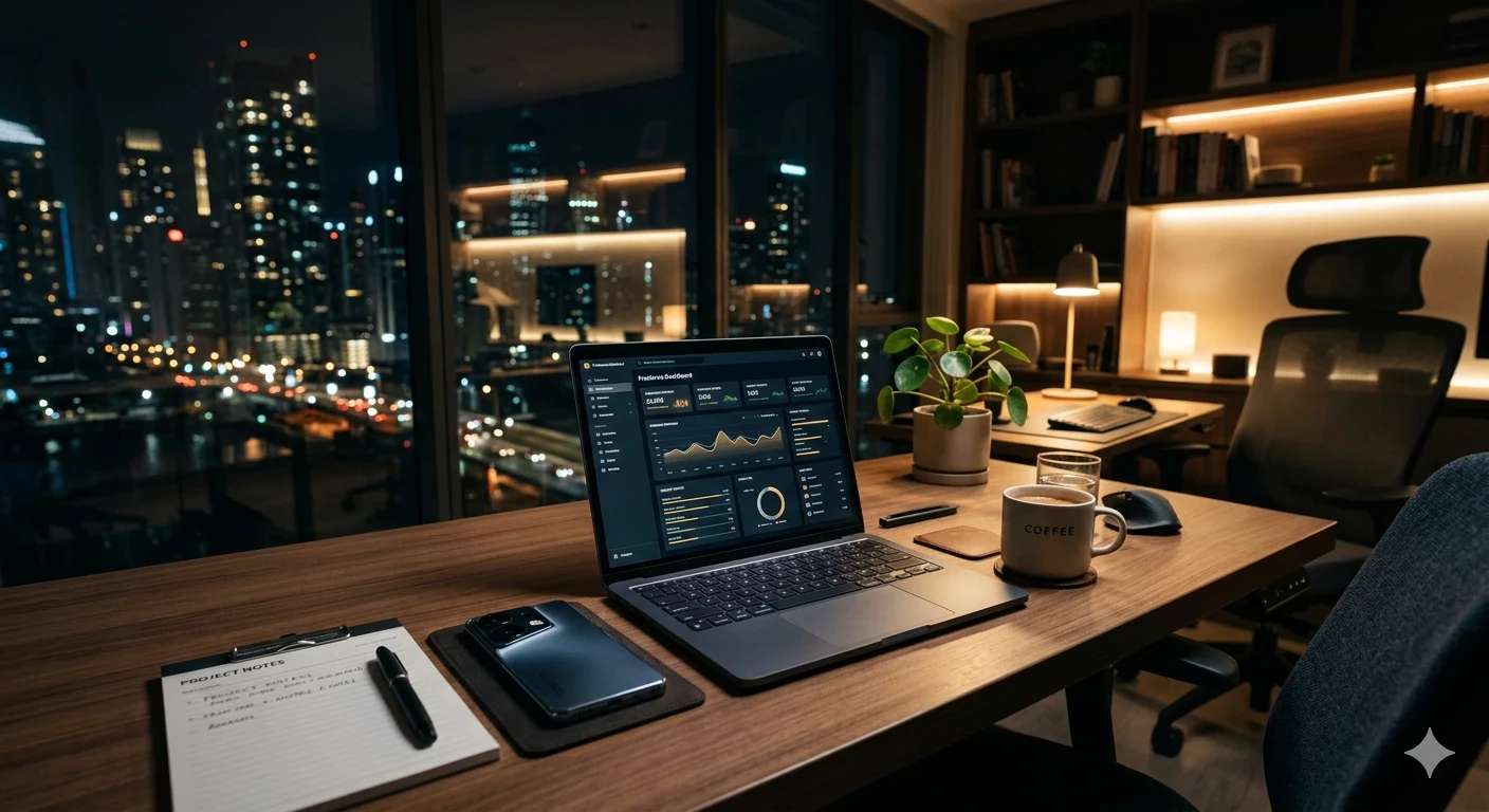 image about دستور العمل الحر: من الصفر إلى الاحتراف المالي والحرية المكانية (دليل 2026 الشامل).