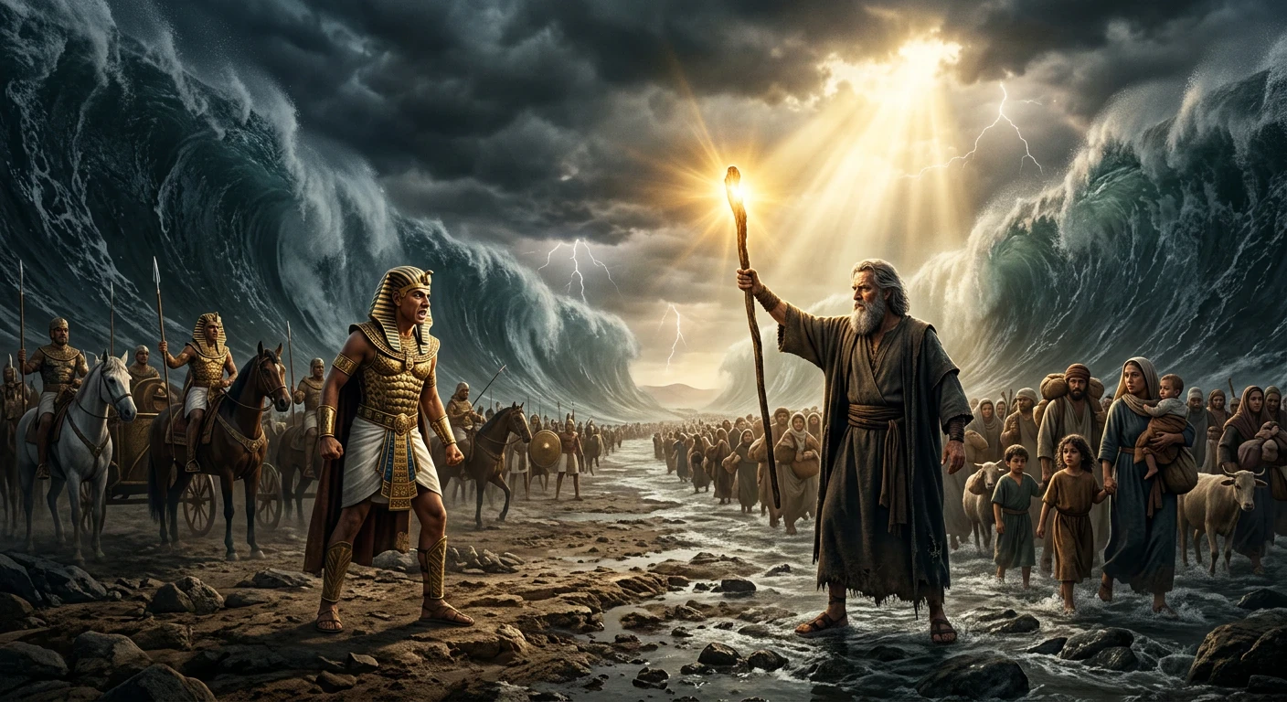 image about قصة سيدنا موسى عليه السلام كاملة: من الميلاد إلى الوفاة بين الابتلاء والتمكين