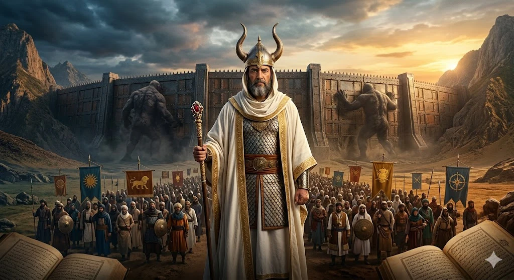 image about قصة ذو القرنين… القائد العادل ورحلة القوة والإيمان 💪✨