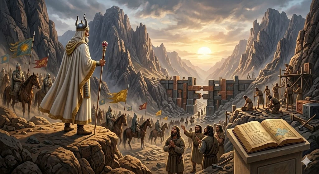 image about قصة ذو القرنين… القائد العادل ورحلة القوة والإيمان 💪✨