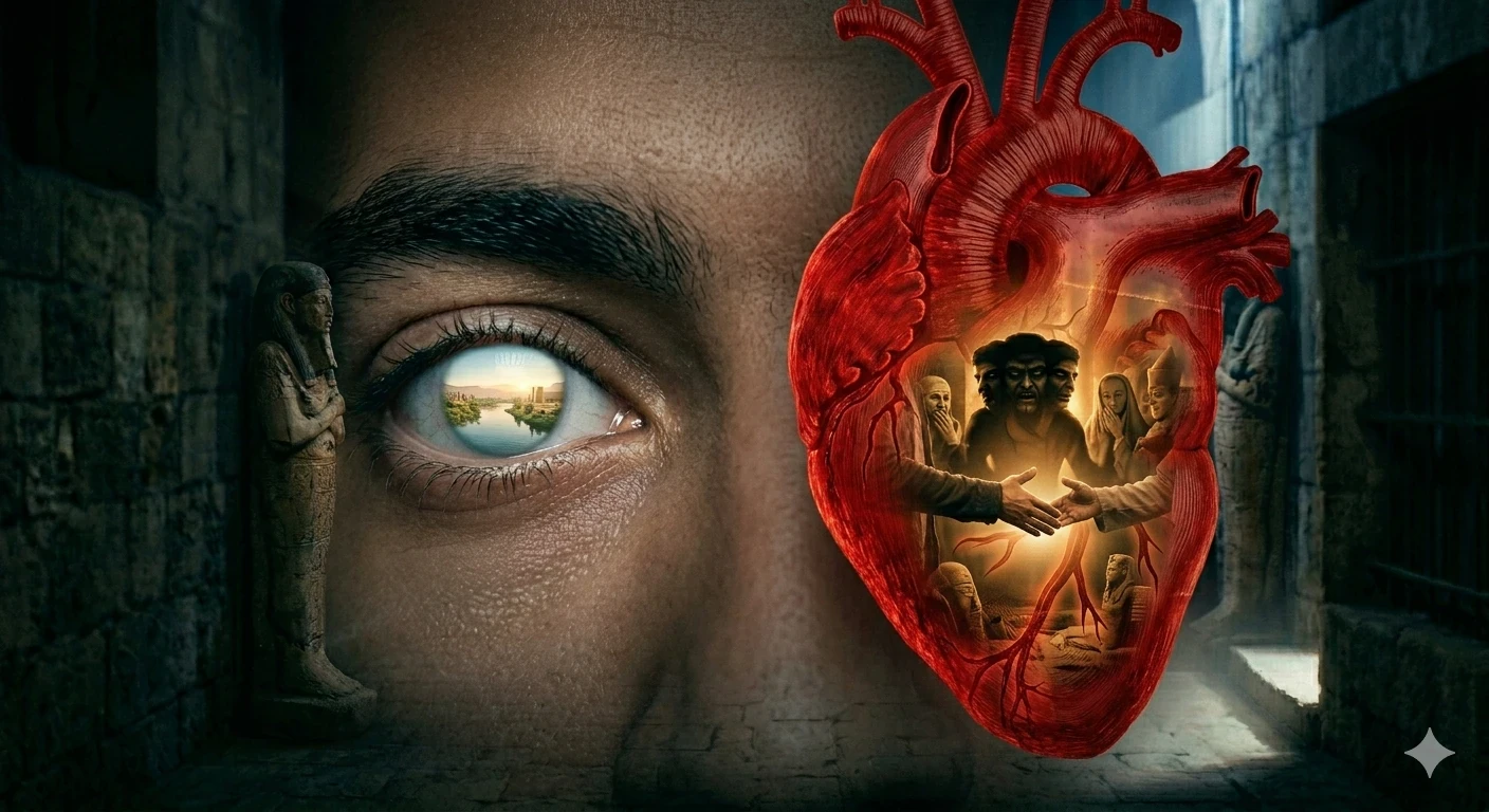 image about بالبصيرة .. لا بالبصر يمكنك أن تفطن إلى مكر النفوس وشر البشر