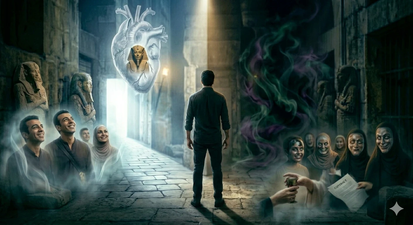 image about بالبصيرة .. لا بالبصر يمكنك أن تفطن إلى مكر النفوس وشر البشر