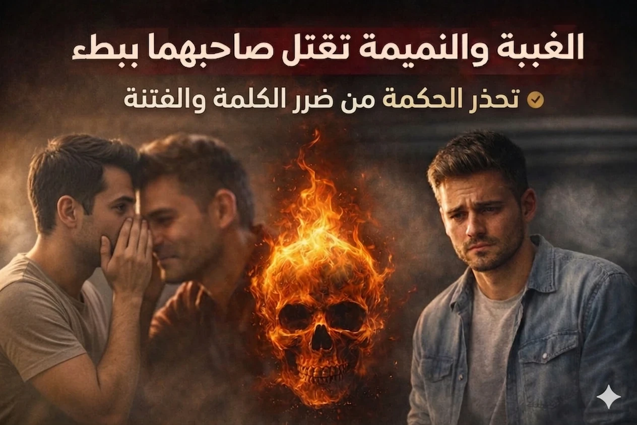 image about الغيبة والنميمة: الذنب الخفي الذي يدمر حياتك وعلاقاتك دون أن تشعر