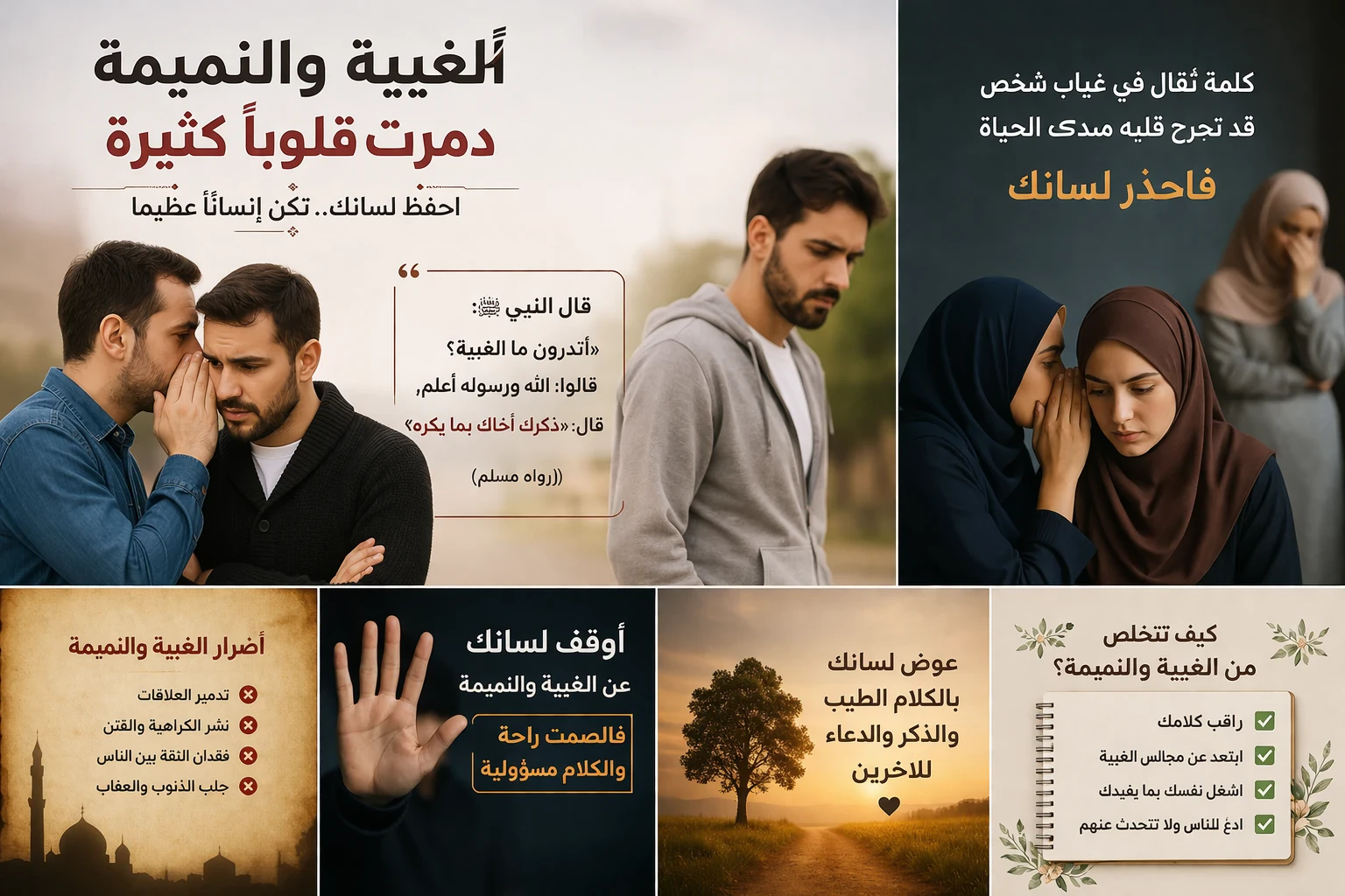 image about الغيبة والنميمة: الذنب الخفي الذي يدمر حياتك وعلاقاتك دون أن تشعر