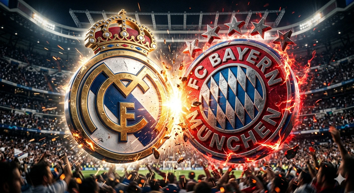 image about زلزال البرنابيو.. ريال مدريد وبايرن ميونخ في صدام تكسير العظام بدوري الأبطال.