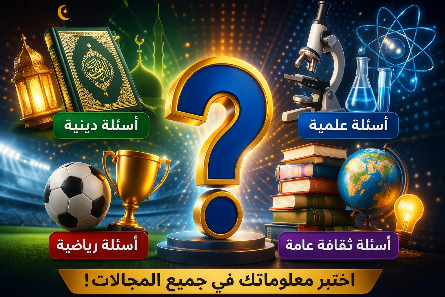 image about تحدي الذكاء الشامل: أسئلة صعبة وسهلة ستكشف مستواك الحقيقي